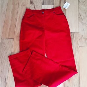 NWT Elliott Lauren Red Jeans Size 6